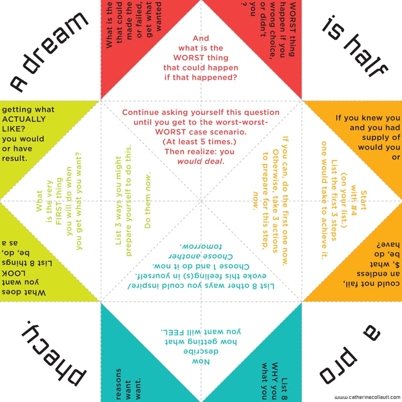 origami + the art of deliberate creation = the manifesting friendly